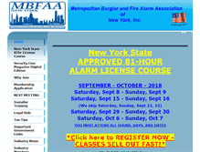 Tablet Screenshot of mbfaa.com